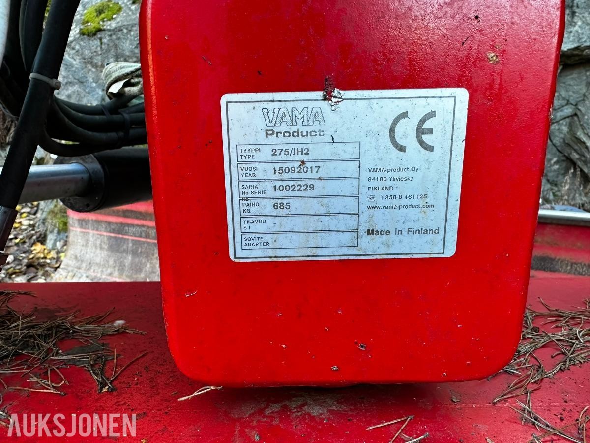 2017 Vama  JH2 275 bakskjær